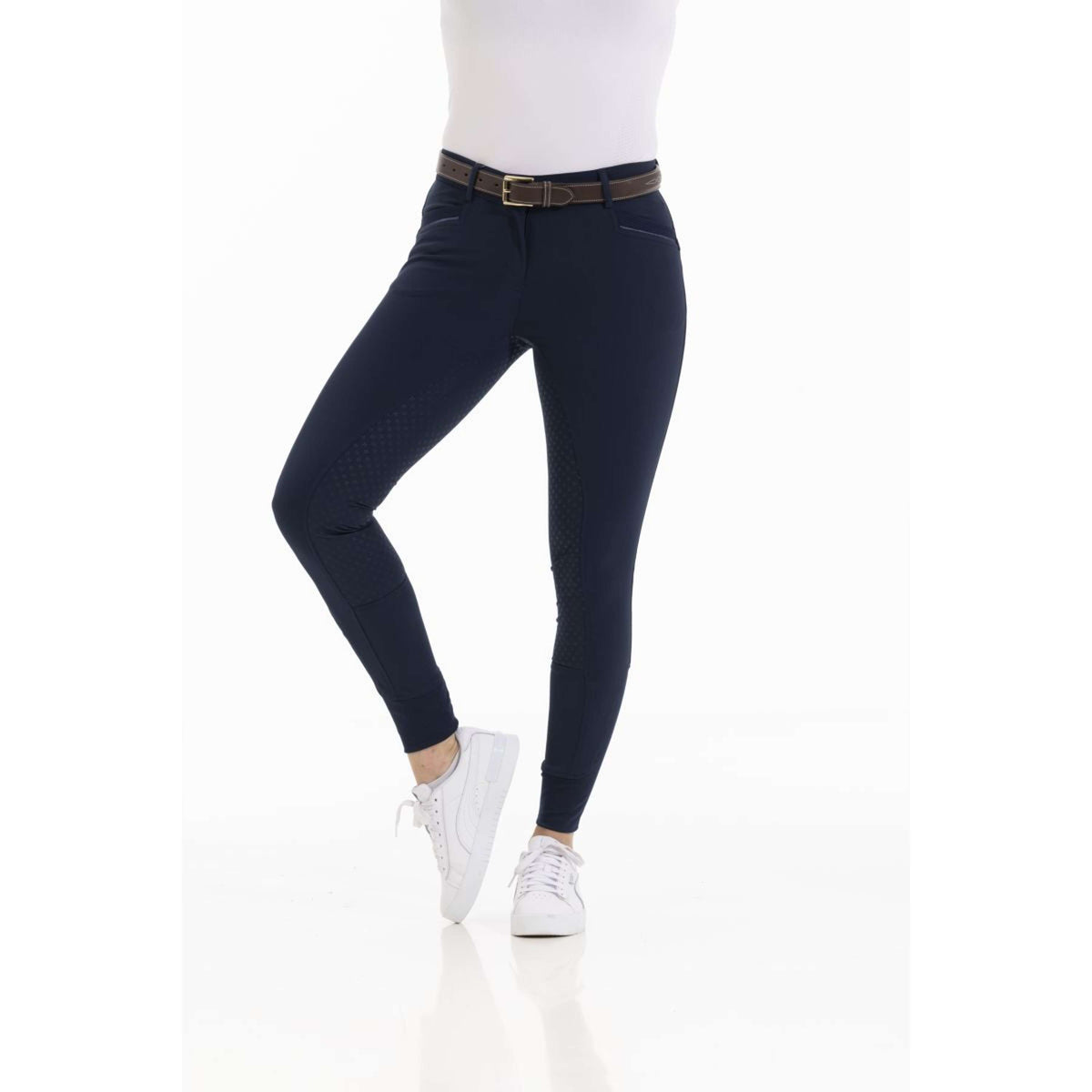 EQUITHÈME Pantalon d'Équitation Kendal Marin