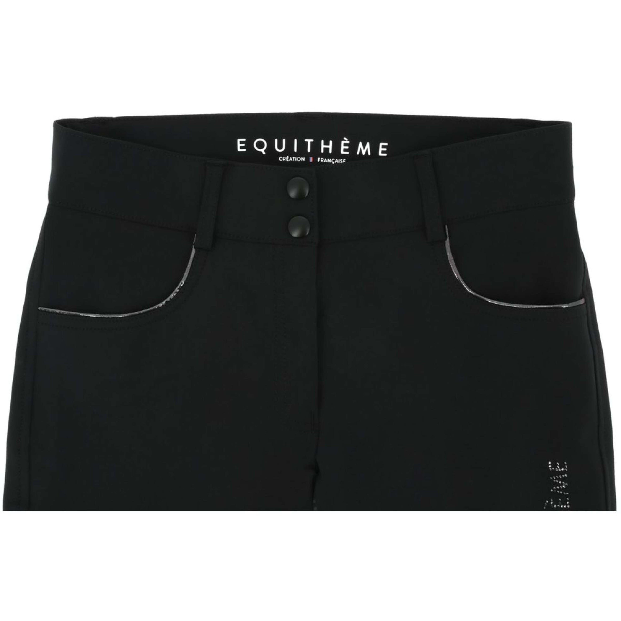 EQUITHÈME Pantalon d'Équitation Beverly Noir