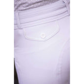 Pénélope Pantalon d'Équitation Elegance Femme Blanc