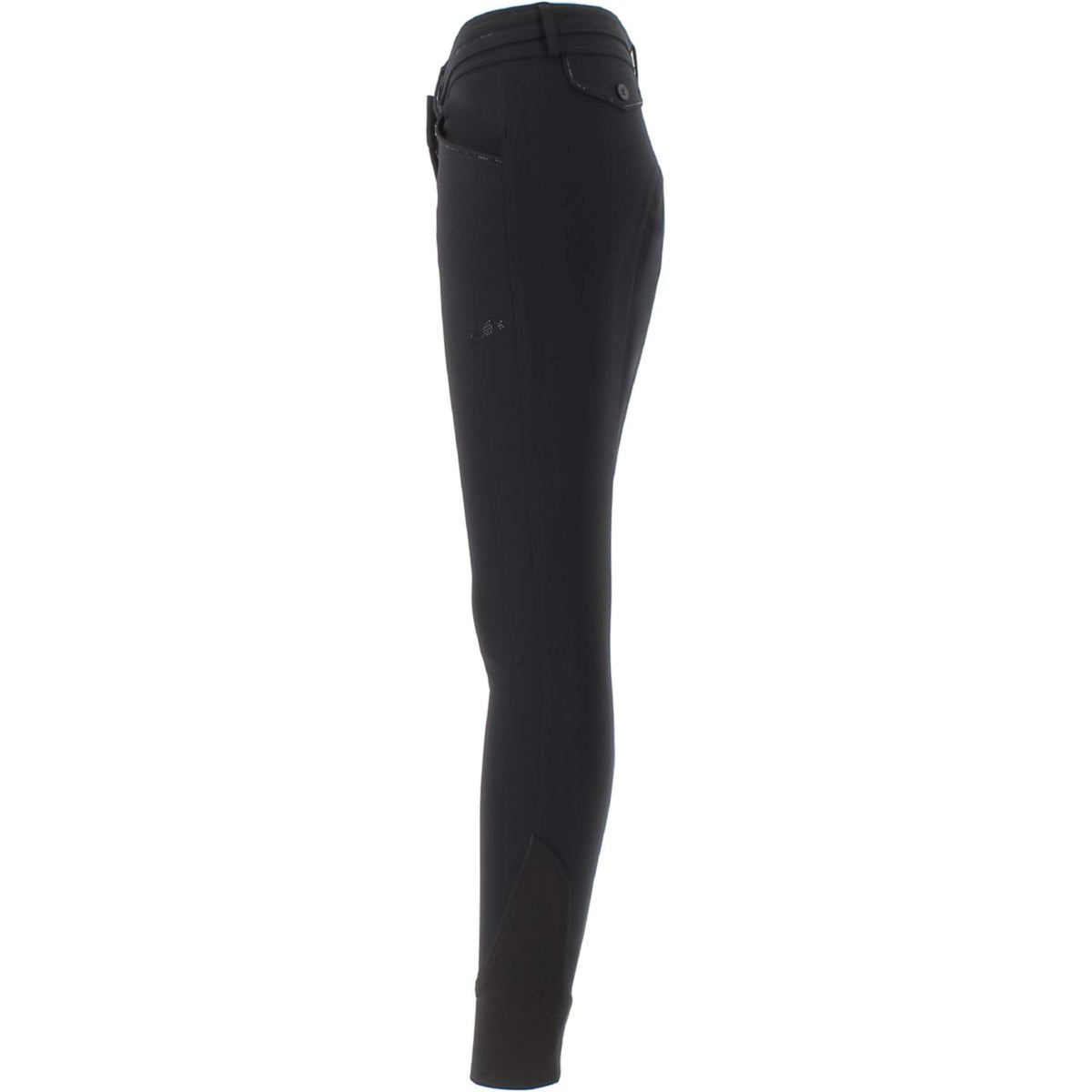 Pénélope Pantalon d'Équitation Elegance Femme Noir