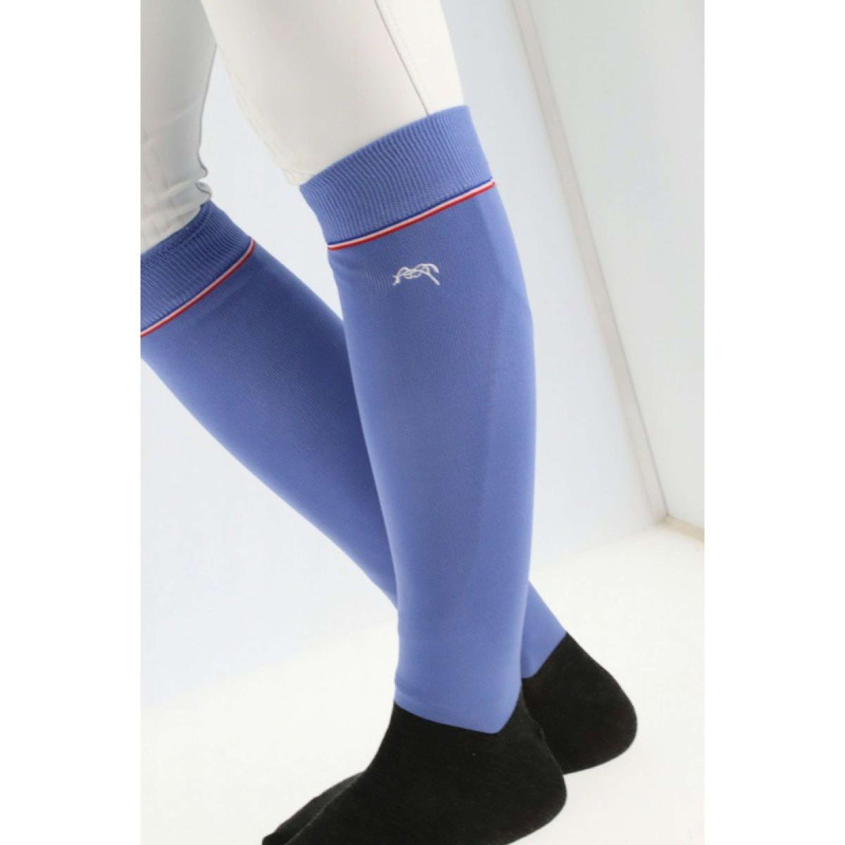 Pénélope Chaussettes d'Équitation Luxe 2 Paar Vintage Bleu