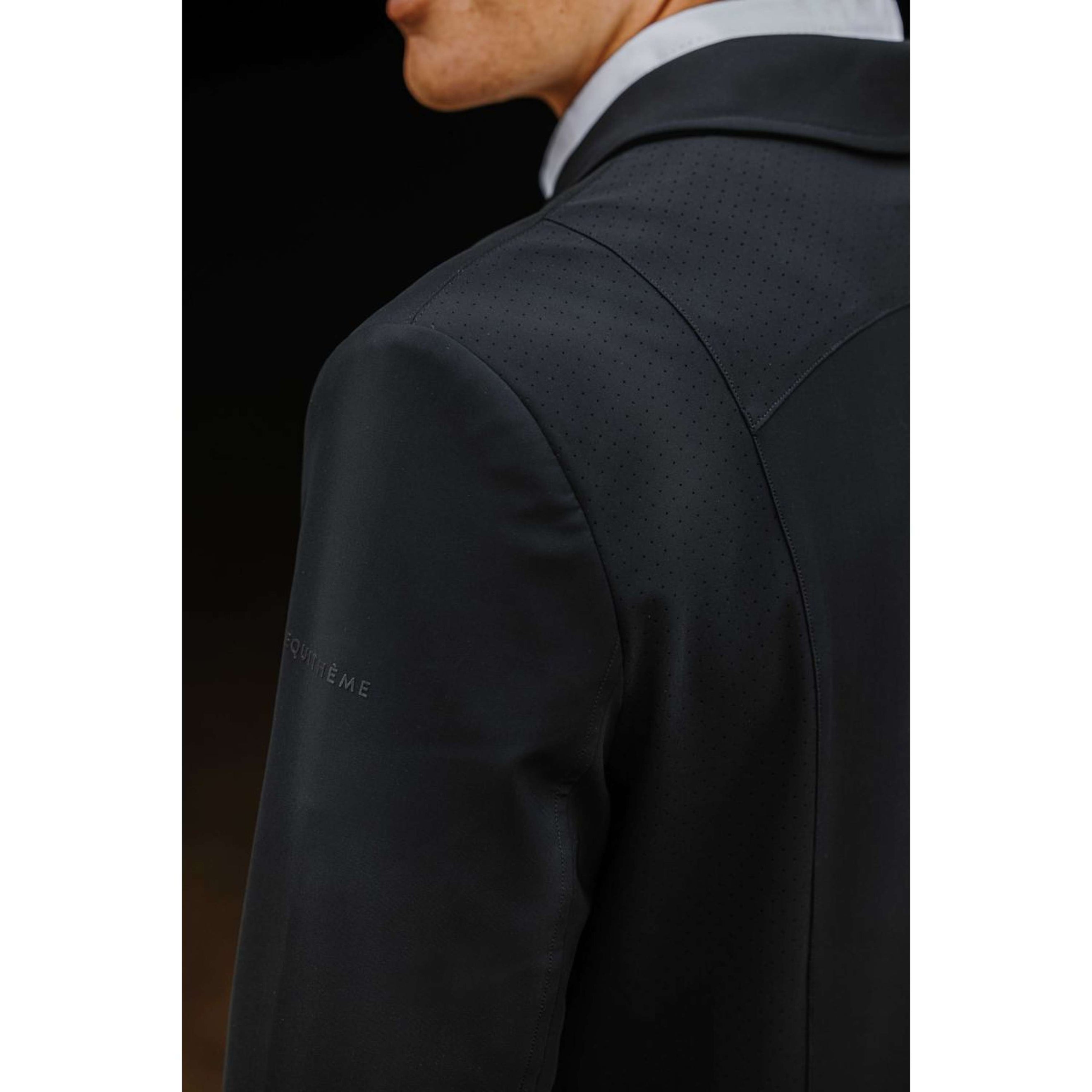 EQUITHÈME Petite Veste de Concours Budapest Hommes Noir EQUITHÈME Petite Veste de Concours Budapest Hommes Noir