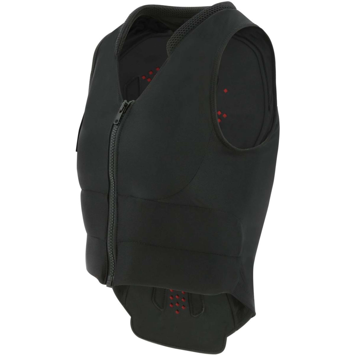 EQUITHÈME Gilet de Protection Red Kids Noir/Rouge