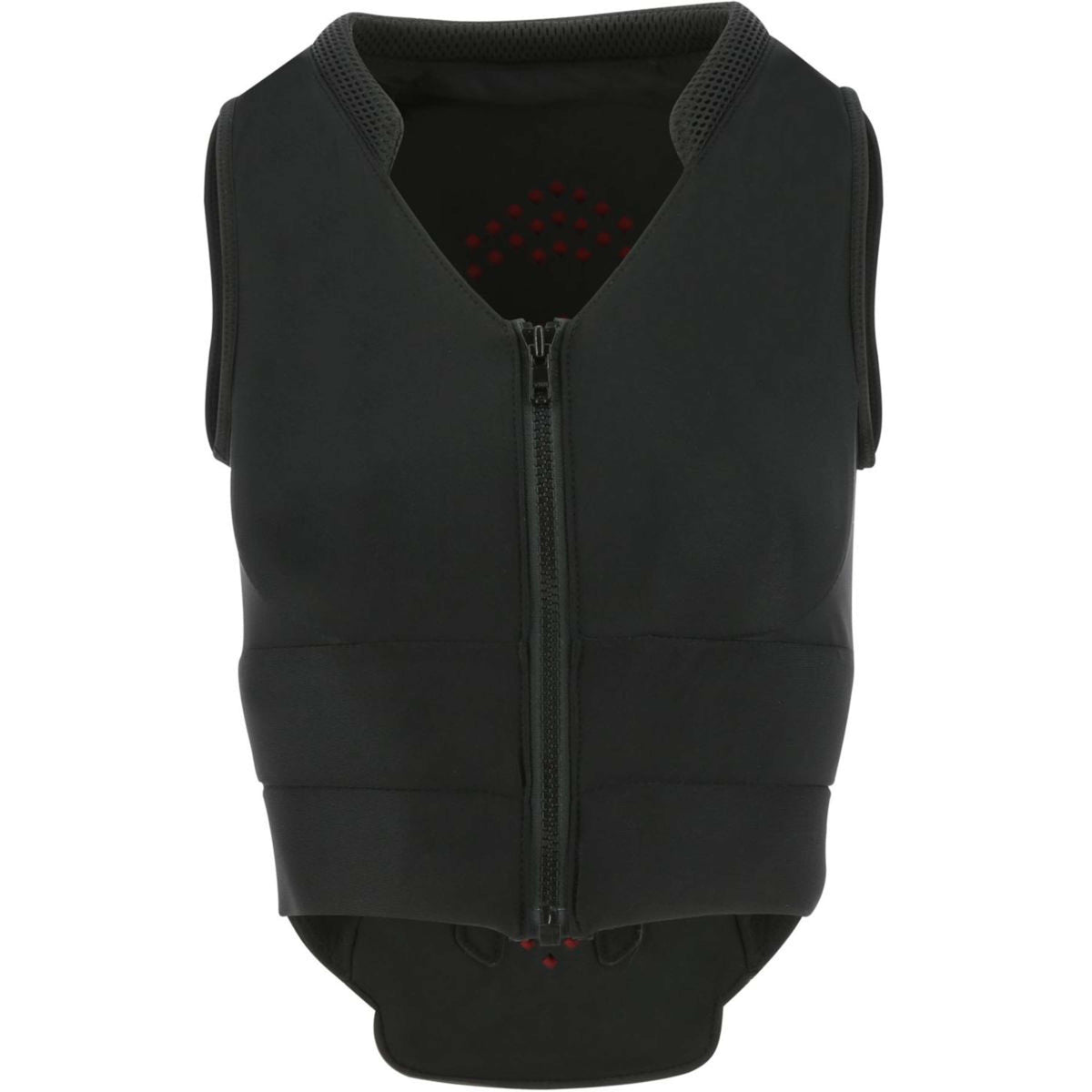 EQUITHÈME Gilet de Protection Red Kids Noir/Rouge