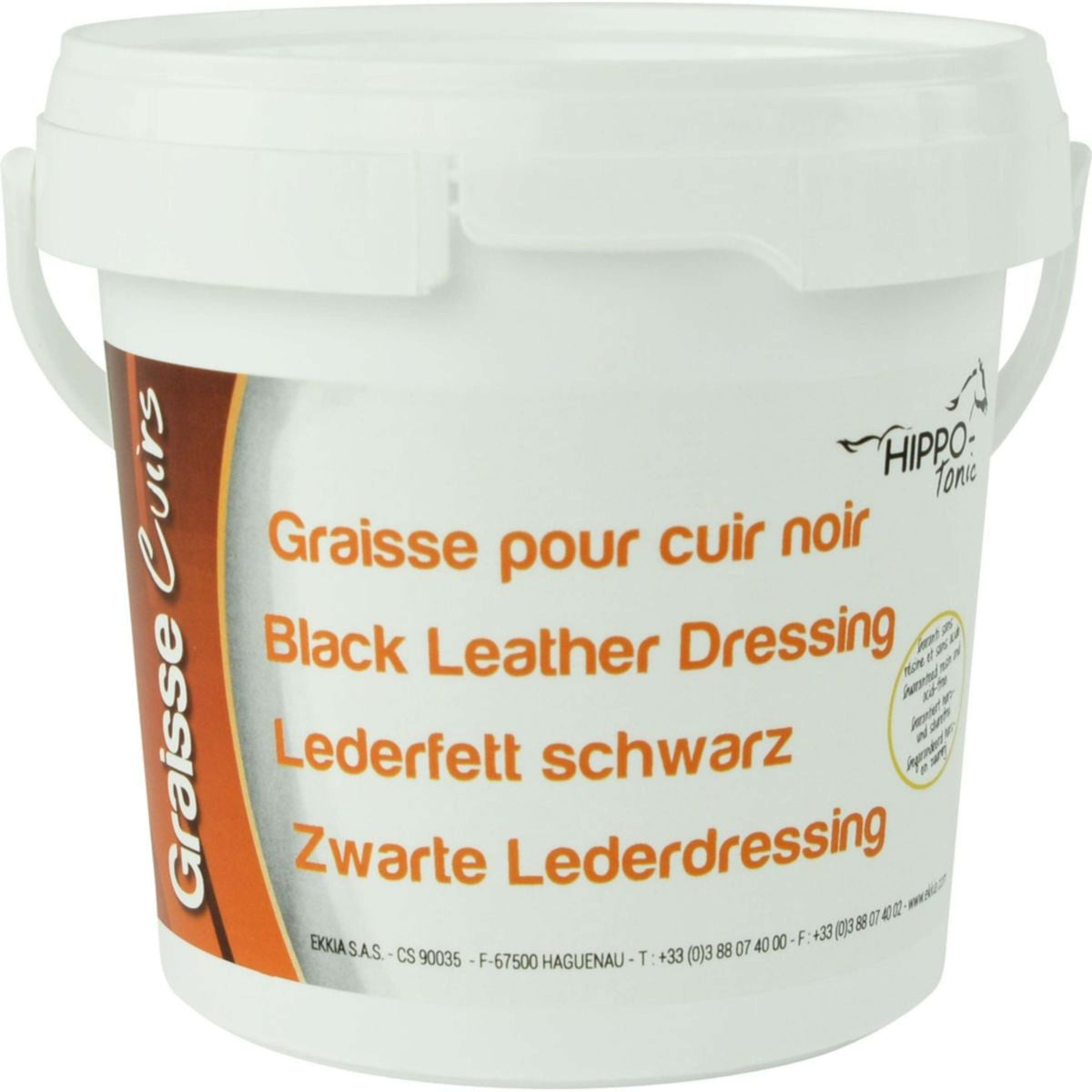 Hippotonic Graisse pour Cuir Noir