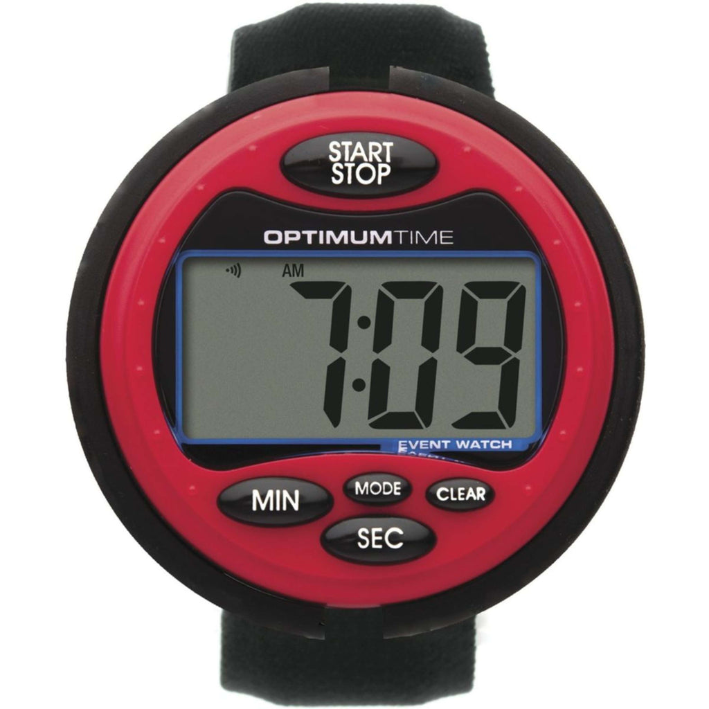 Optimum Time Chronomètre Rouge