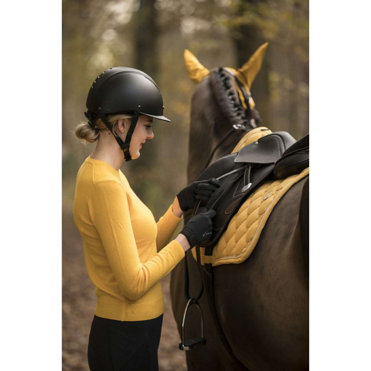 Lami-Cell Tapis de Selle Dressage Honey Gold