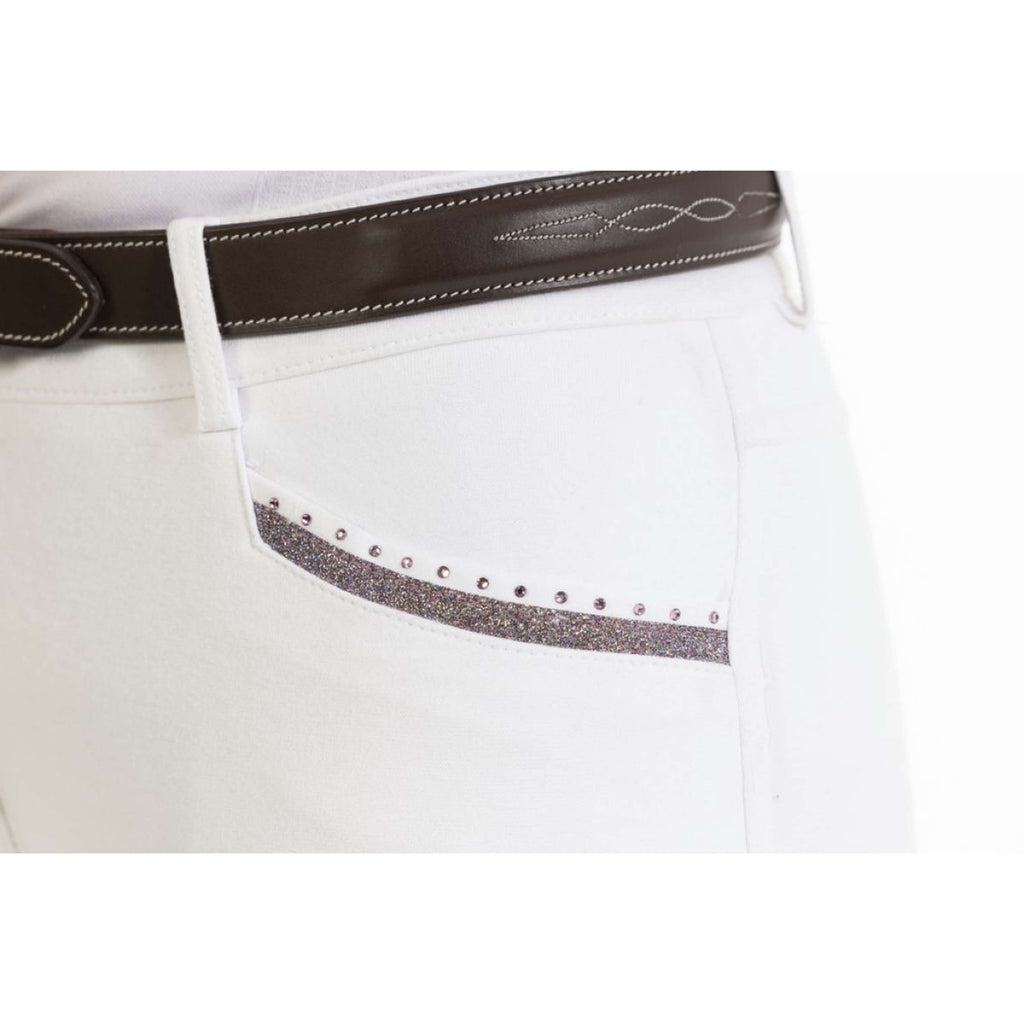 EQUITHÈME Pantalon d'Équitation Kim Organic Cotton Blanc