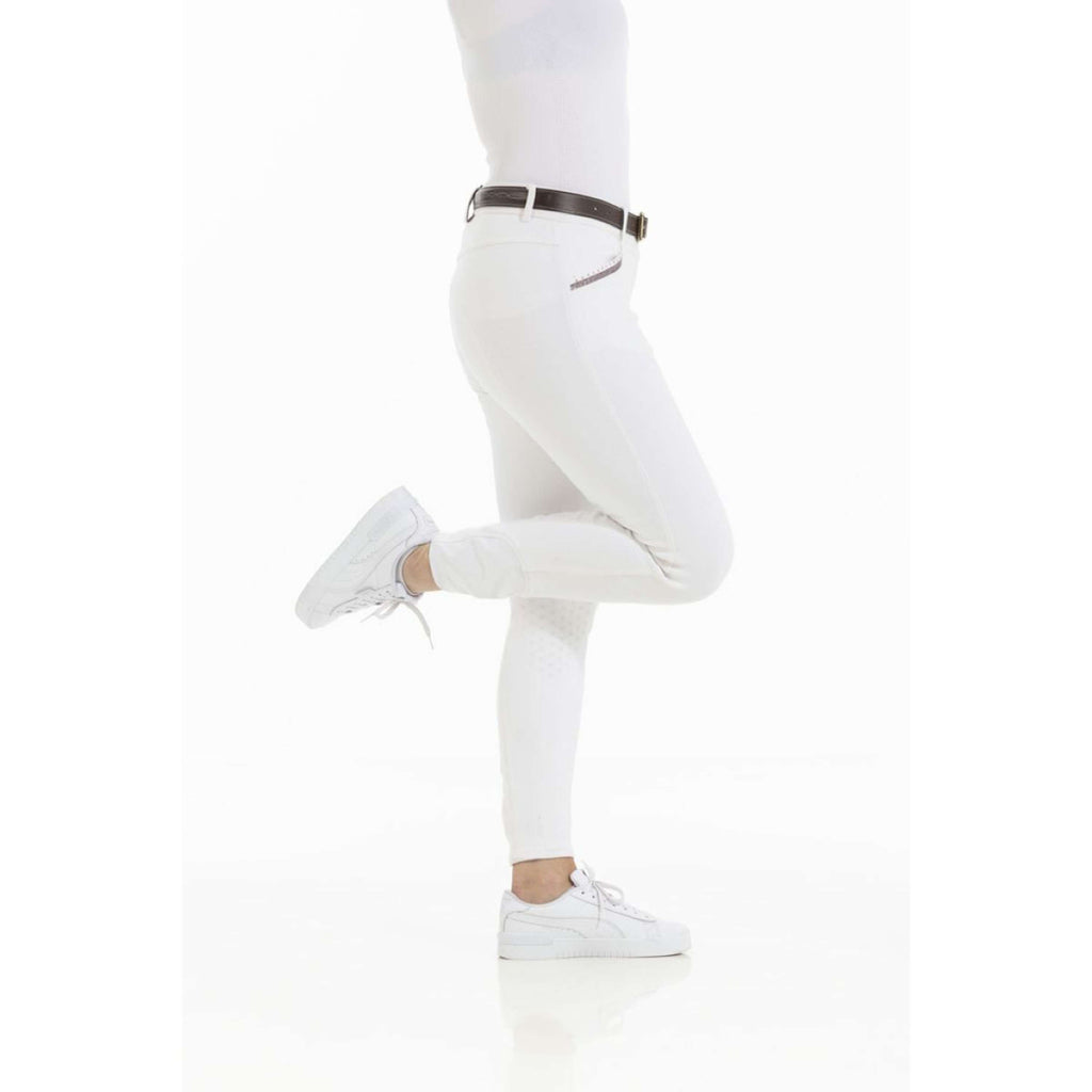 EQUITHÈME Pantalon d'Équitation Kim Organic Cotton Blanc