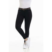 EQUITHÈME Pantalon d'Équitation Kim Organic Cotton Noir