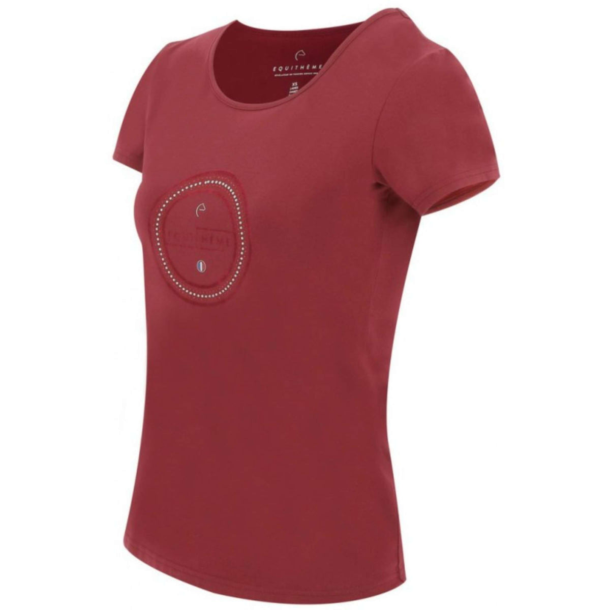 EQUITHÈME T-Shirt Anna Femme Cerise