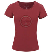 EQUITHÈME T-Shirt Anna Femme Cerise