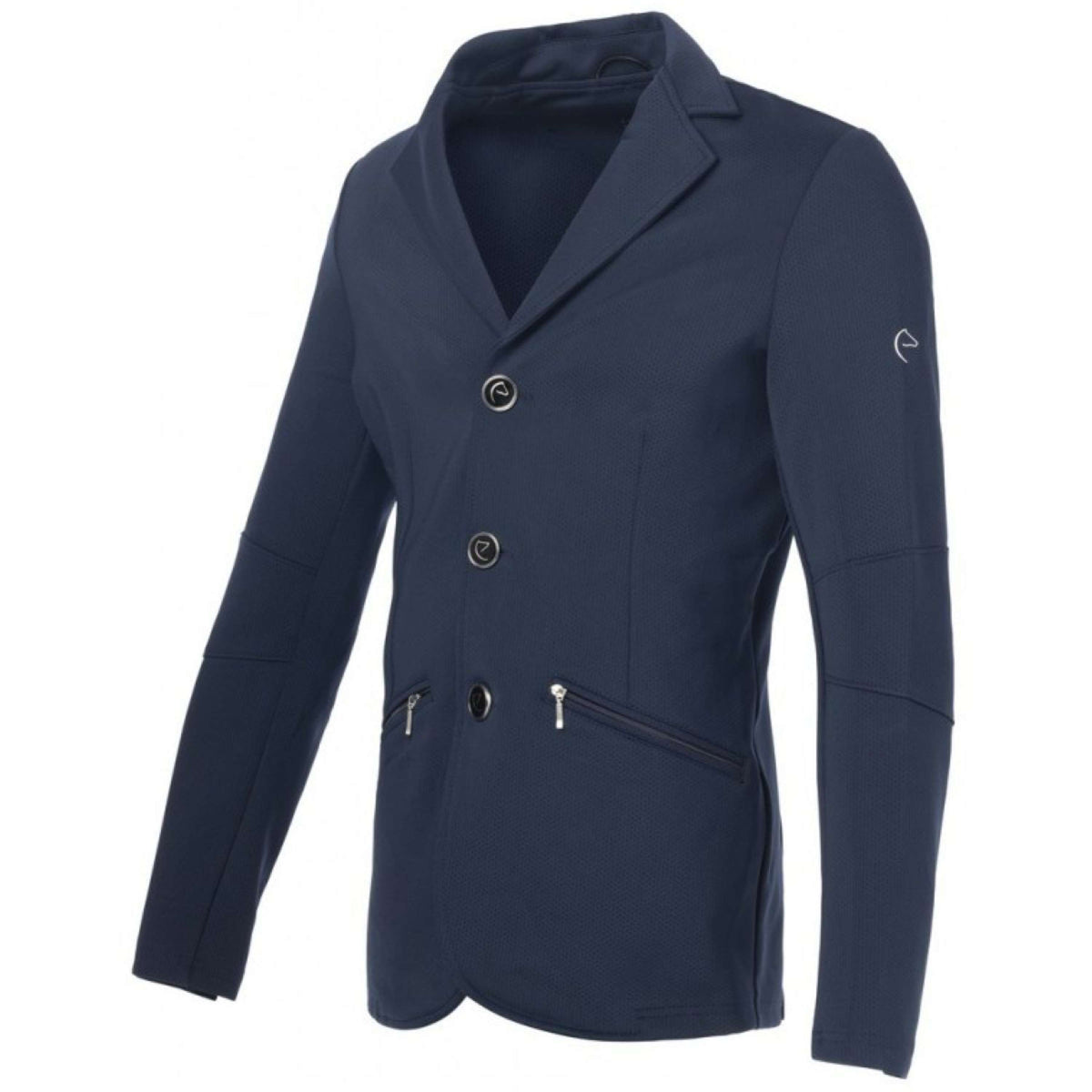 EQUITHÈME Petite Veste de Concours Bordo Homme Marine Bleu