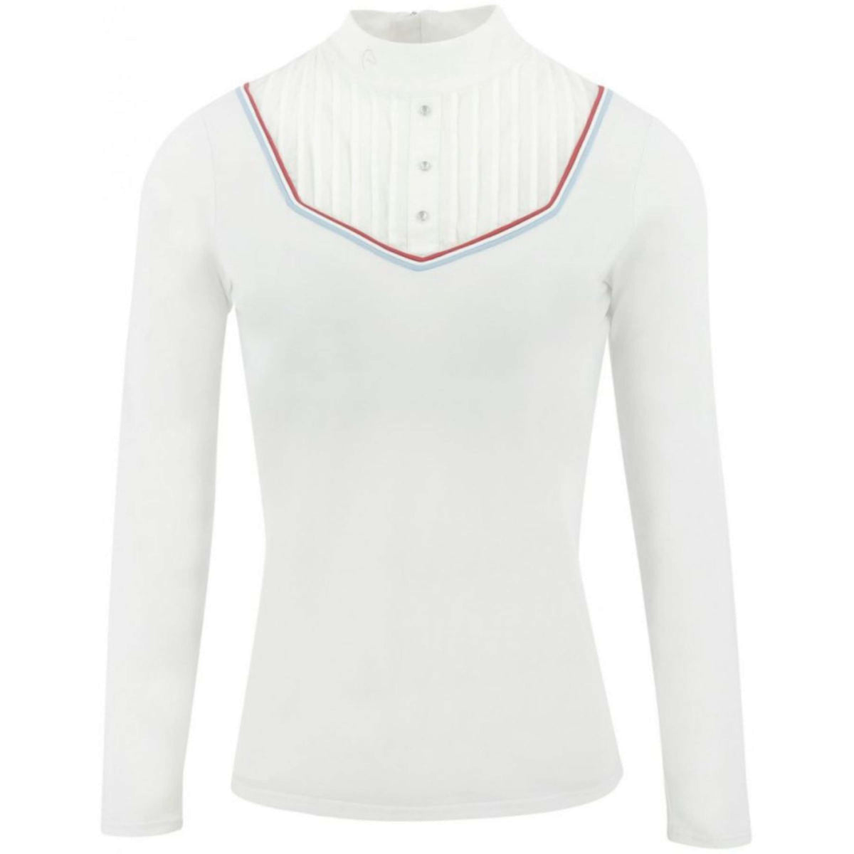 EQUITHÈME T-shirt de Concours Cabourg Femme Blanc