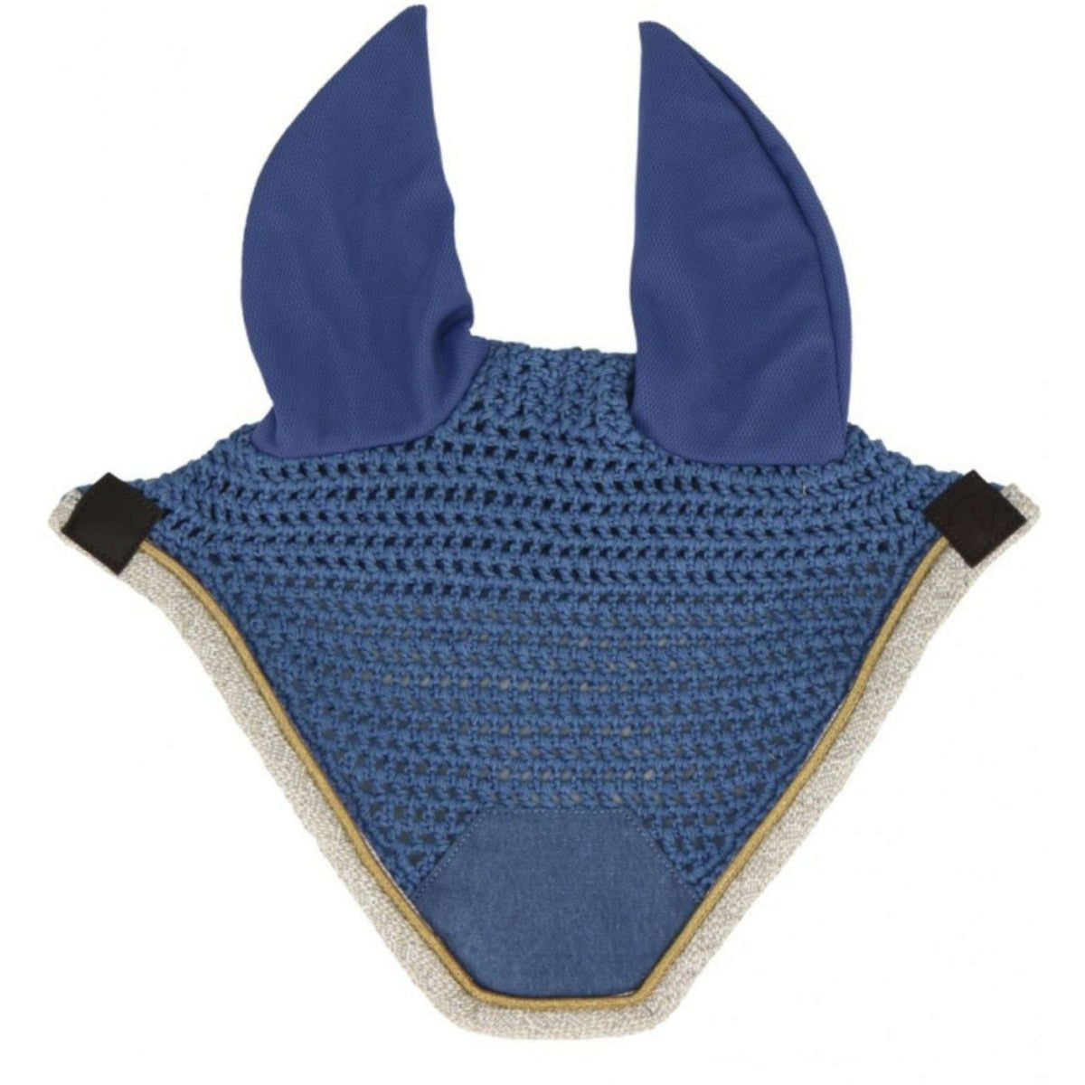 EQUITHÈME Bonnet Anti-Mouches Denim Bleu clair