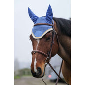 EQUITHÈME Bonnet Anti-Mouches Denim Bleu clair