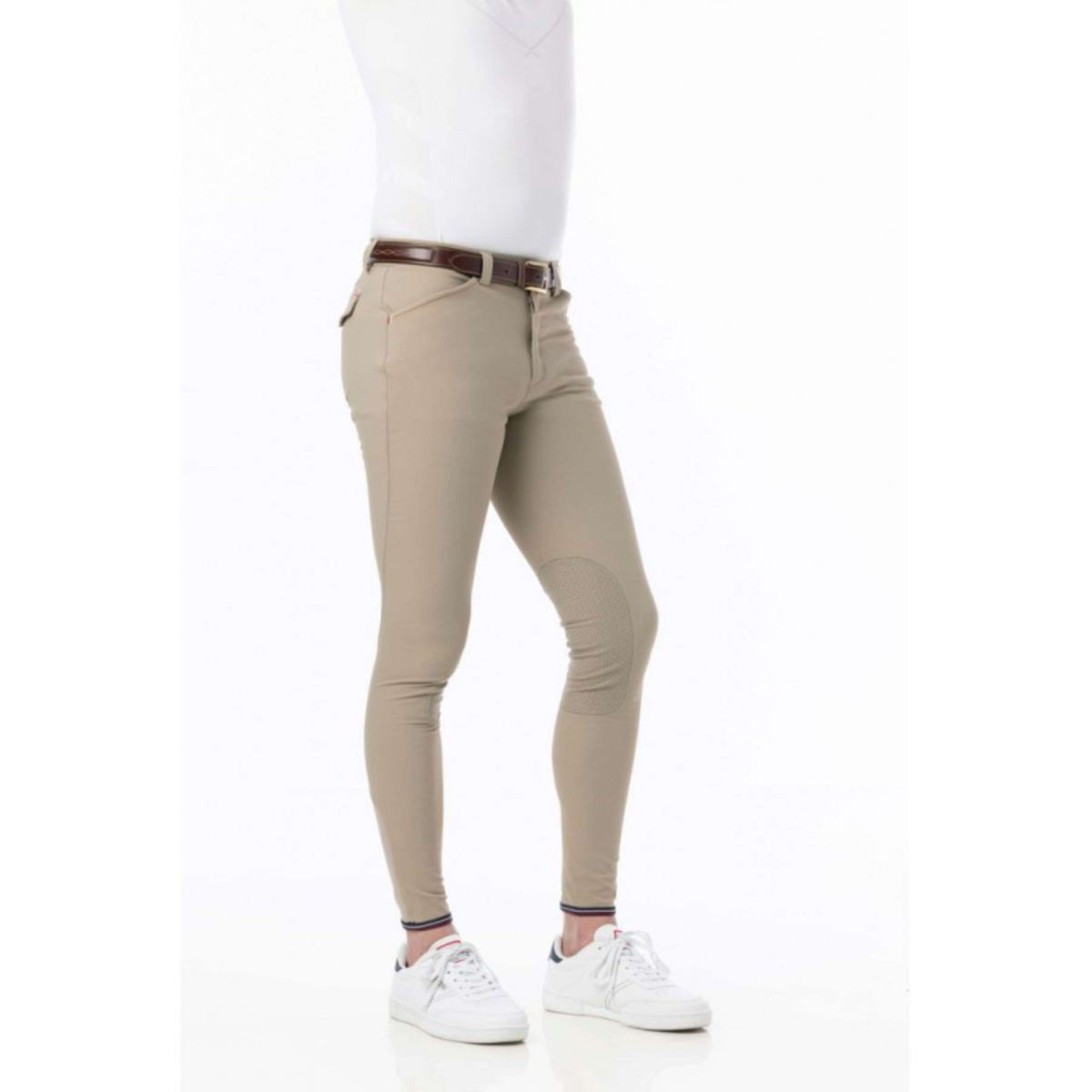 EQUITHÈME Pantalon d'Équitation Eliot Hommes Beige