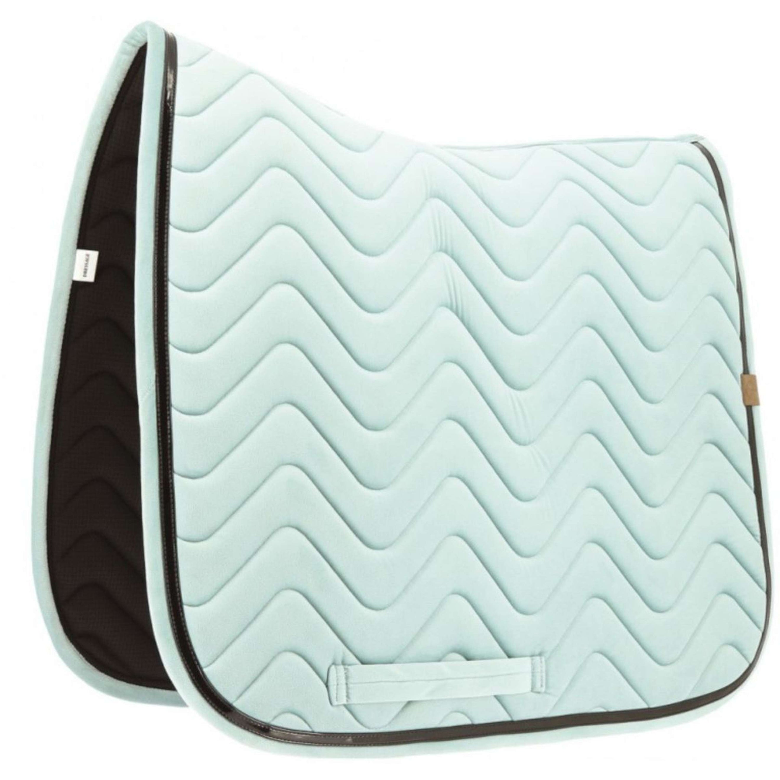 EQUITHÈME Tapis de Selle Glossy Dressage Vert clair