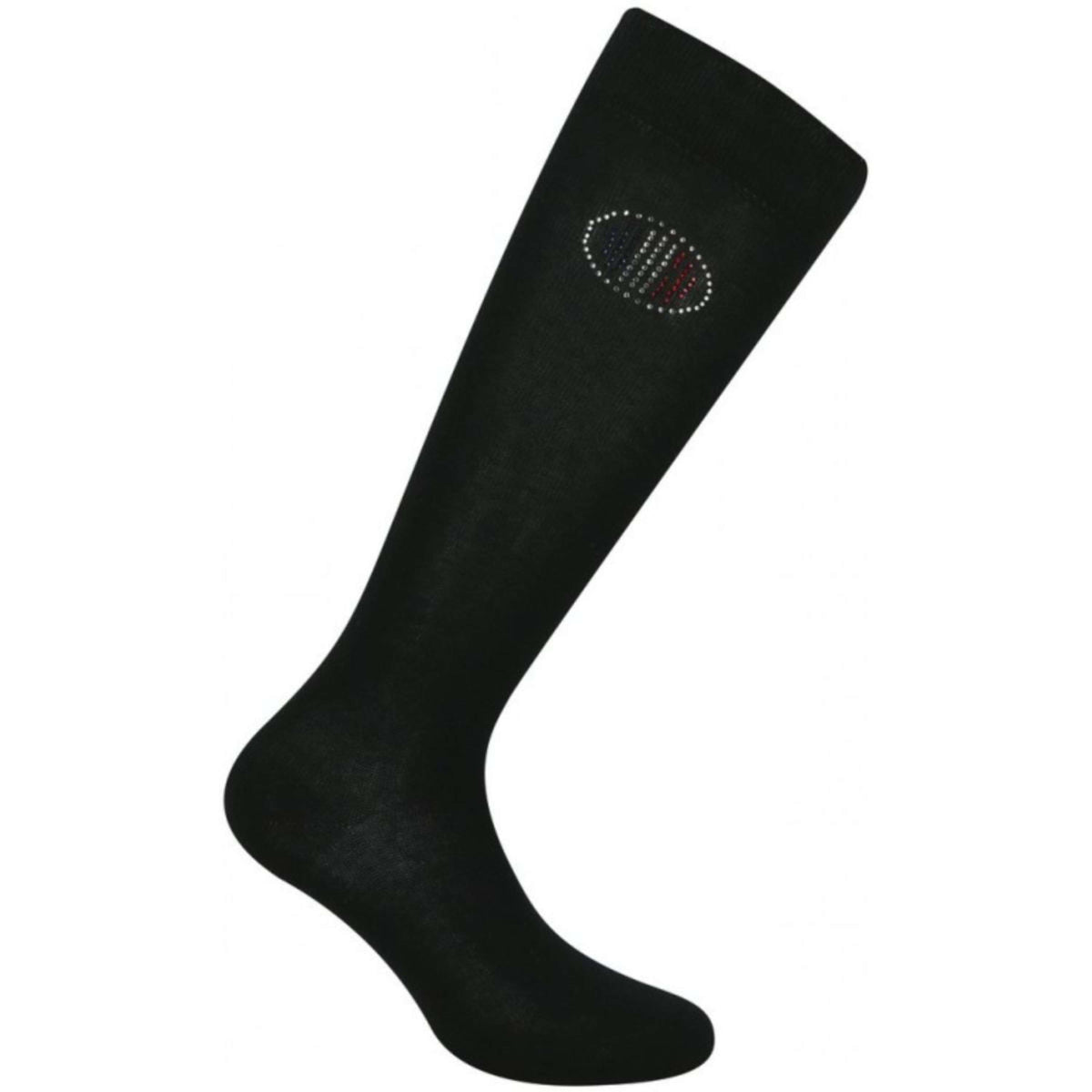 EQUITHÈME Chaussettes Jofr Noir