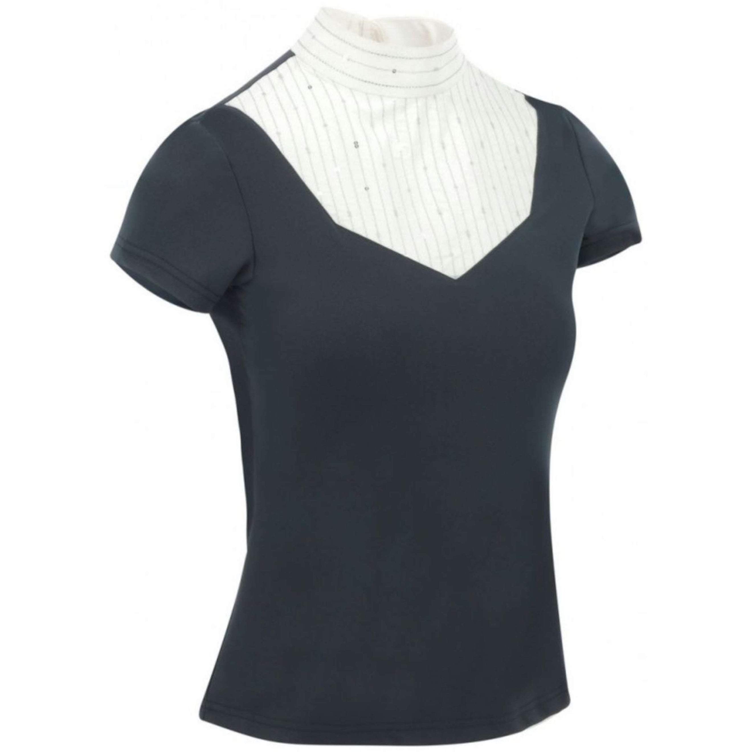 EQUITHÈME T-shirt de Concours Lerma Femme Marin EQUITHÈME T-shirt de Concours Lerma Femme Marin
