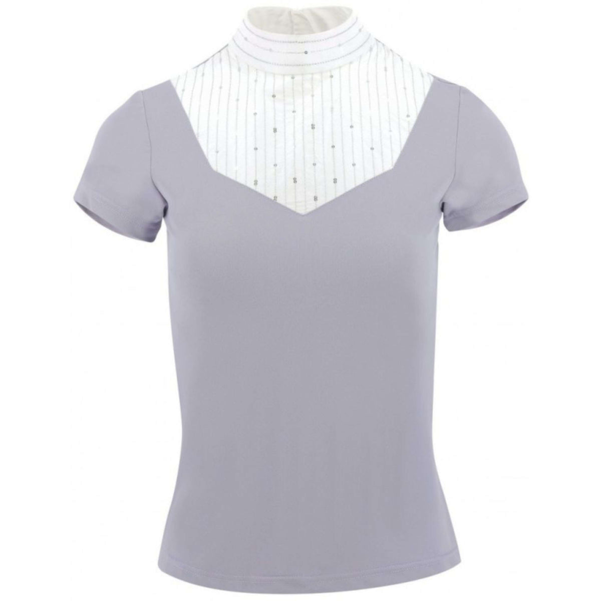 EQUITHÈME T-shirt de Concours Lerma Femme Violet