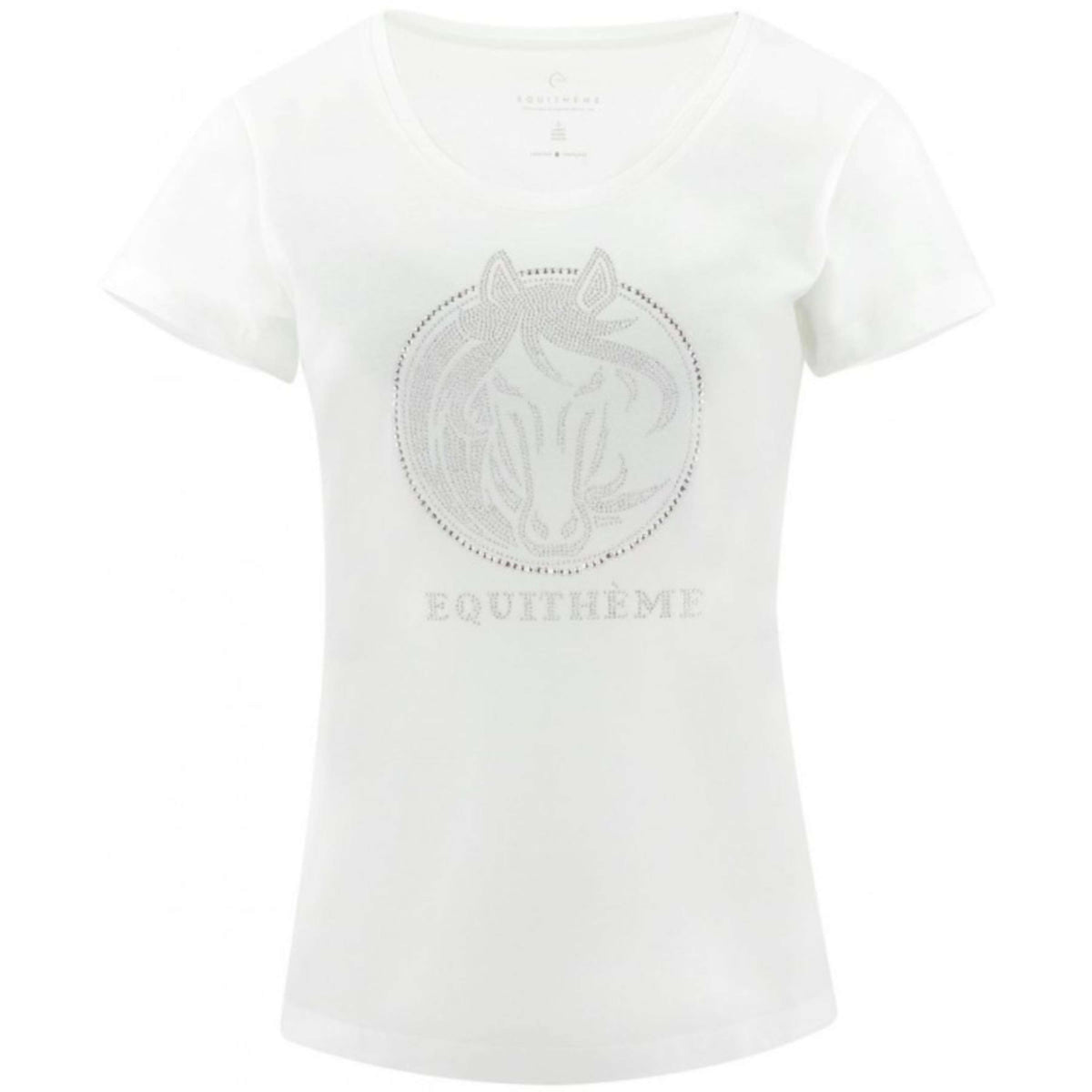 EQUITHÈME T-Shirt Magali Femme Blanc