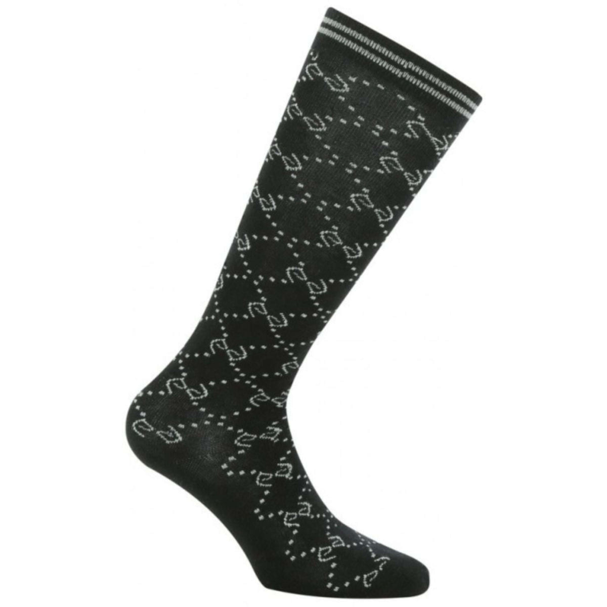 EQUITHÈME Chaussettes Marelle Noir