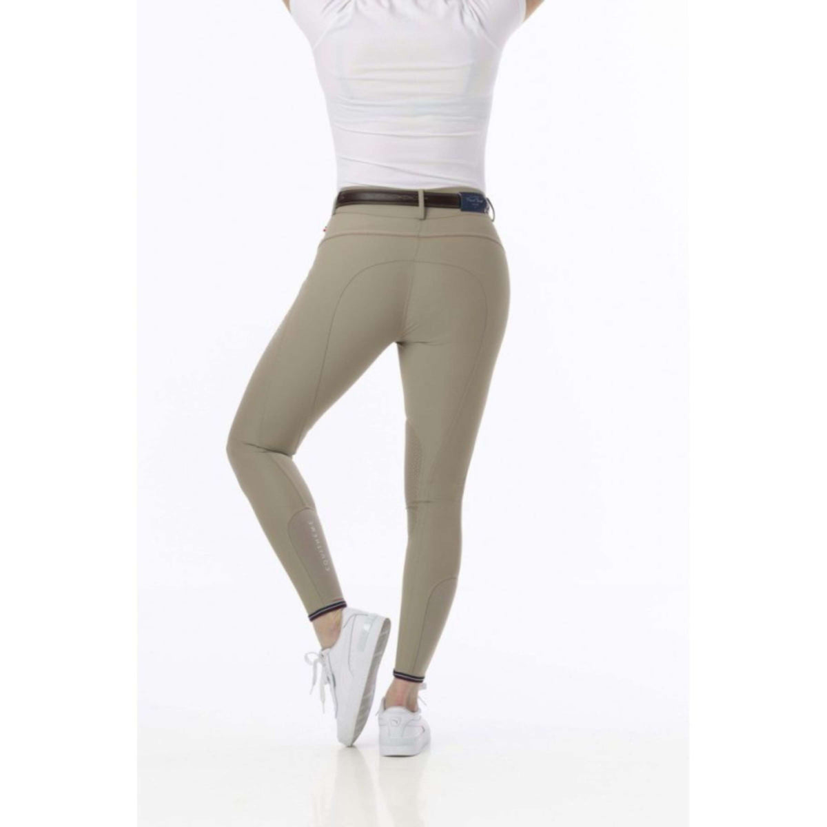 EQUITHÈME Pantalon d'Équitation Yolande Femme Beige