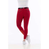 Riding World Pantalon d'Équitation Alexandrie Femme Rouge