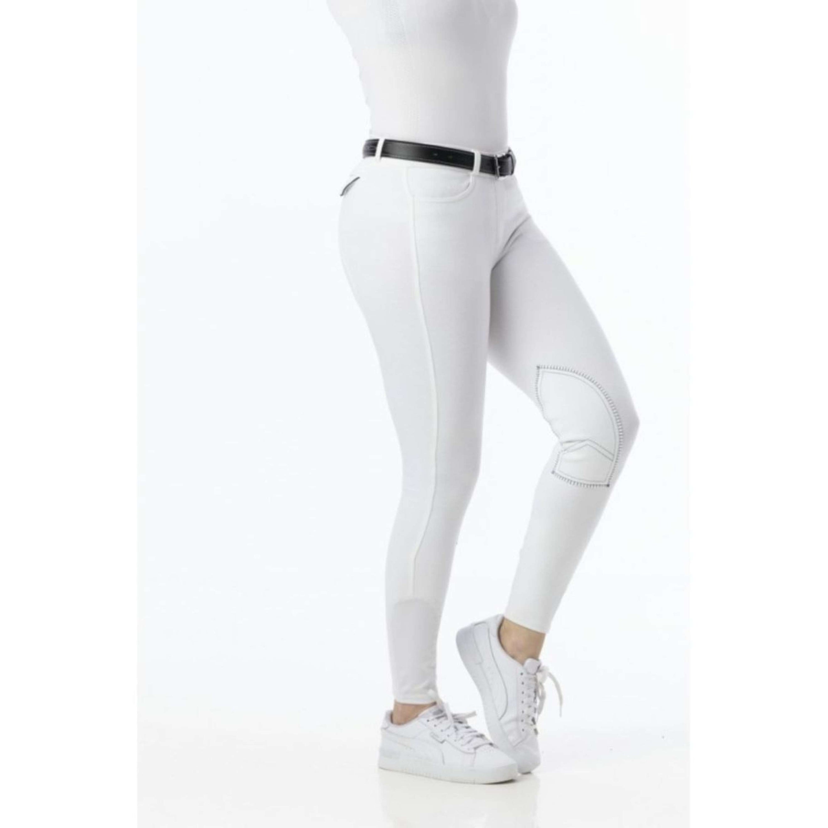 Riding World Pantalon d'Équitation Alexandrie Kids Blanc Riding World Pantalon d'Équitation Alexandrie Kids Blanc