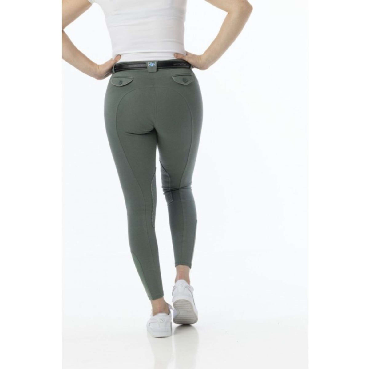 Riding World Pantalon d'Équitation Alexandrie Kids Vert