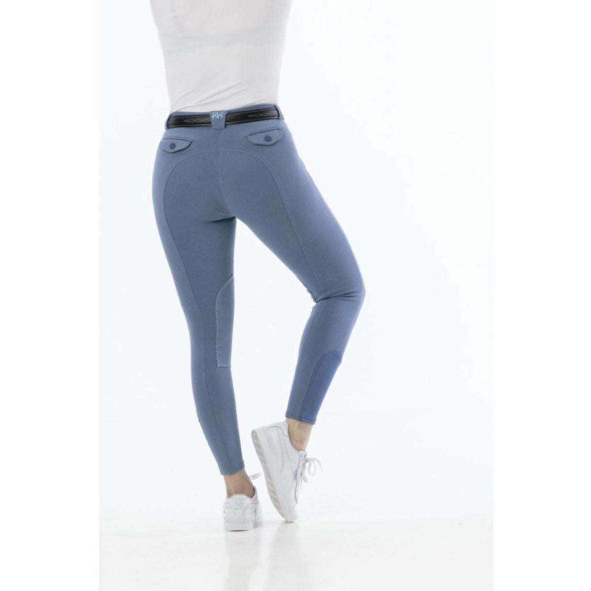 Riding World Pantalon d'Équitation Alexandrie Kids Bleu