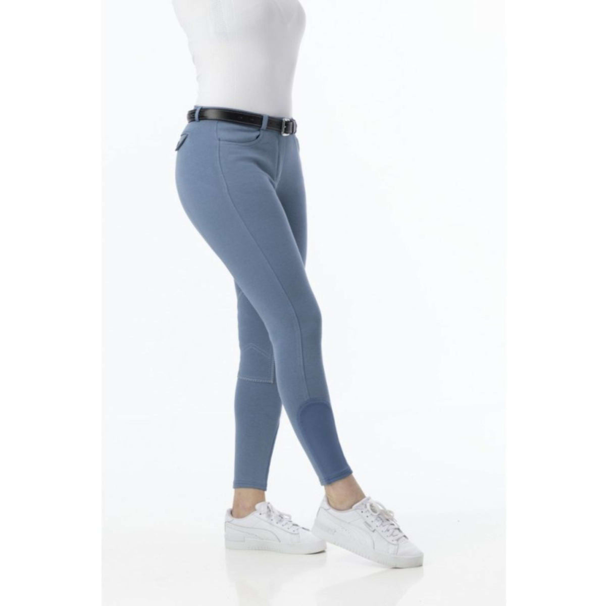 Riding World Pantalon d'Équitation Alexandrie Kids Bleu