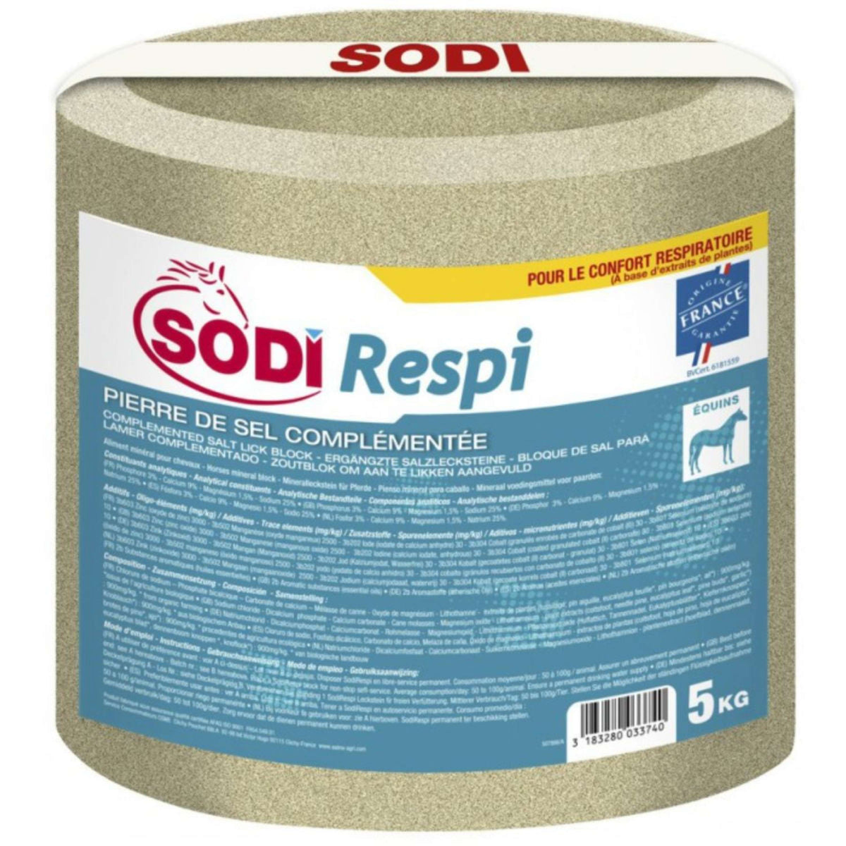 Sodi Herbes Désintoxiques pour les Voies Respiratoires 5kg