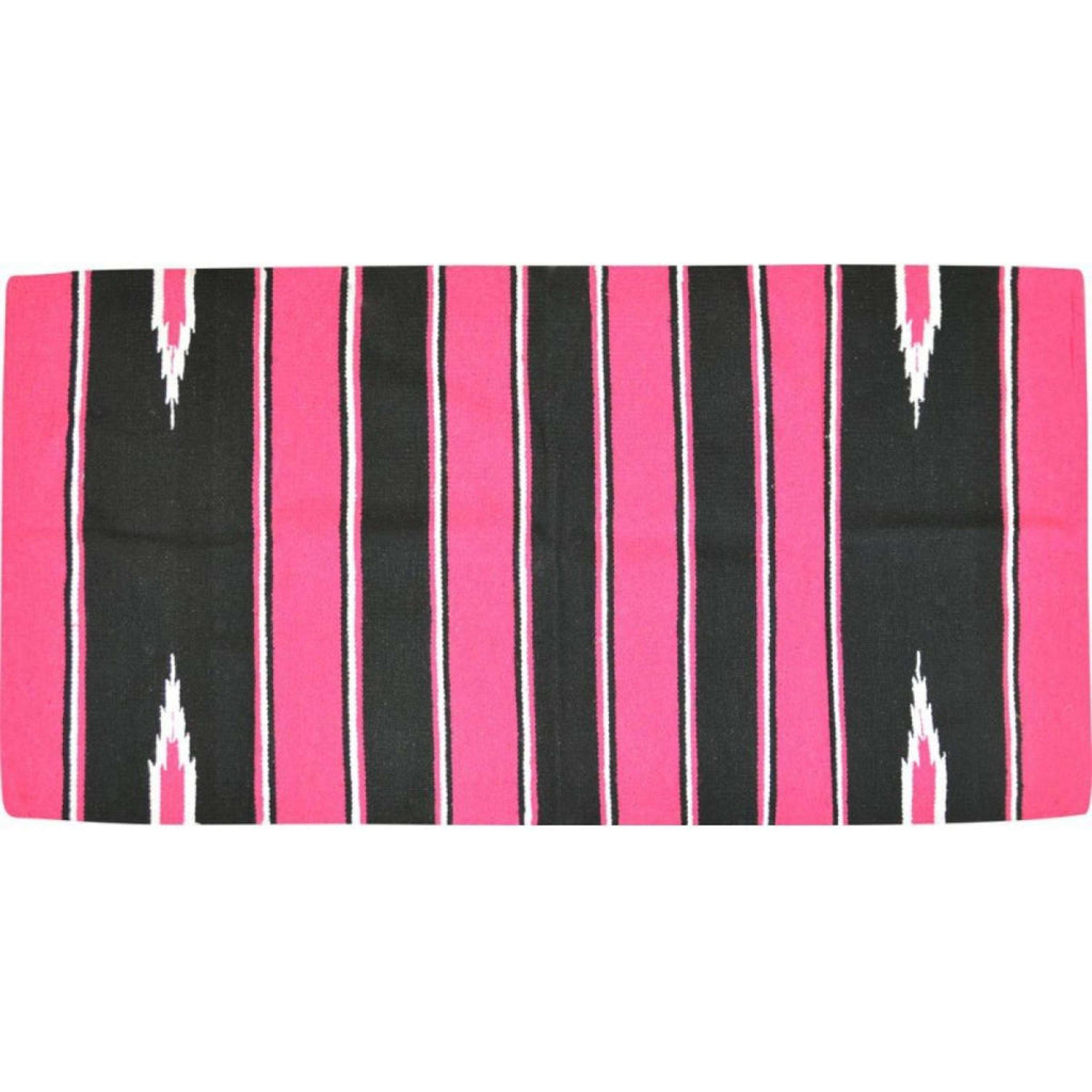 Randol's Navajo Show Blanket Rose/Noir/Blanc