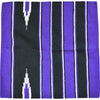 Randol's Navajo Show Blanket Violet/Noir/Blanc