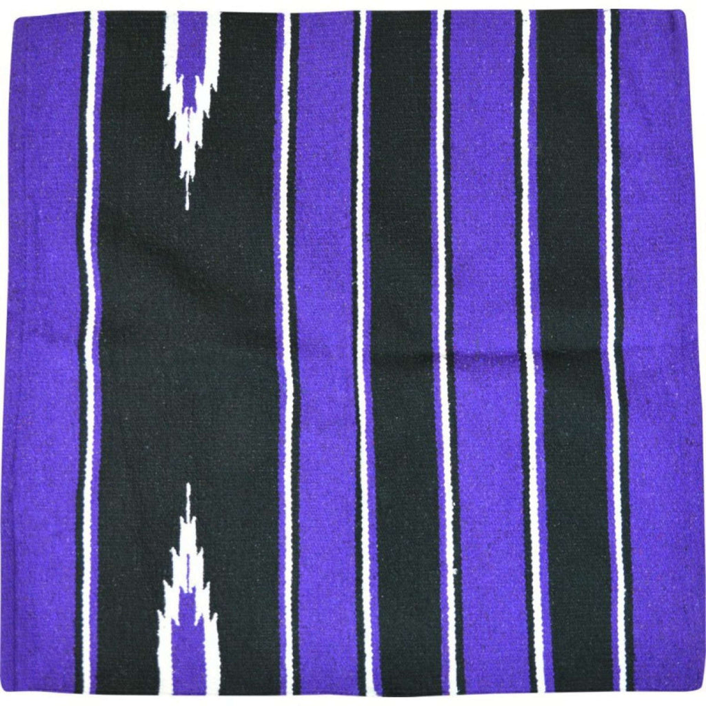 Randol's Navajo Show Blanket Violet/Noir/Blanc