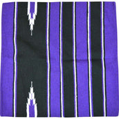 Randol's Navajo Show Blanket Violet/Noir/Blanc