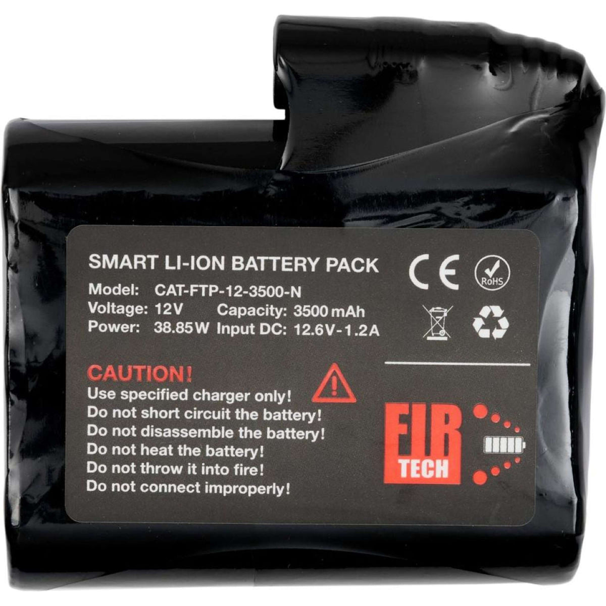 Catago Batterie Fir-Tech Pro 12V 3500mAh Noir