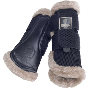 Eskadron Dressage Boots Heritage Mesh FauxFur Marin