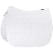 Eskadron Tapis de Selle Coton Uni Blanc