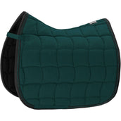 Eskadron Saddlepad Performance Contrast Dressage Vert Foncé