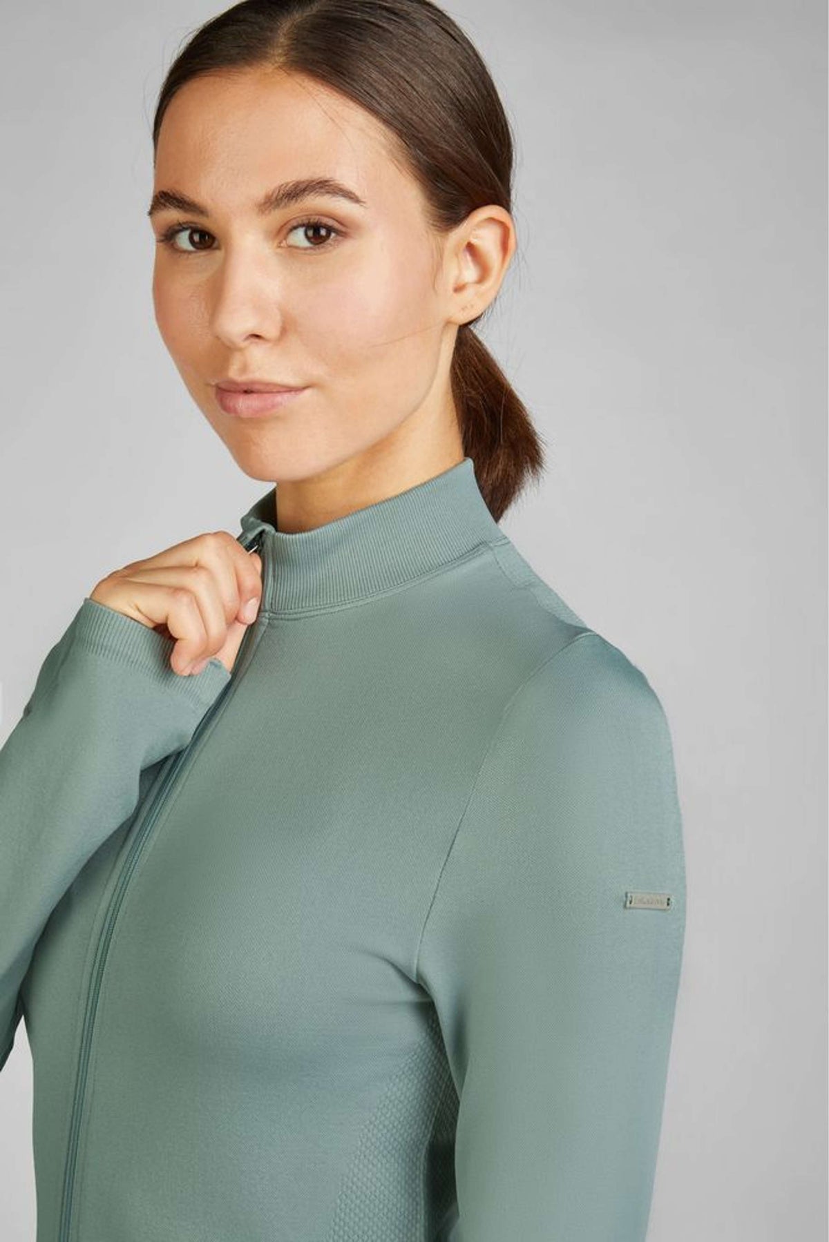 Eskadron Polo Classic Sports Seamless Smoke Green