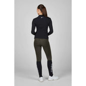 Eskadron T-Shirt Dynamics Turtleneck Rib Longues Manches Noir