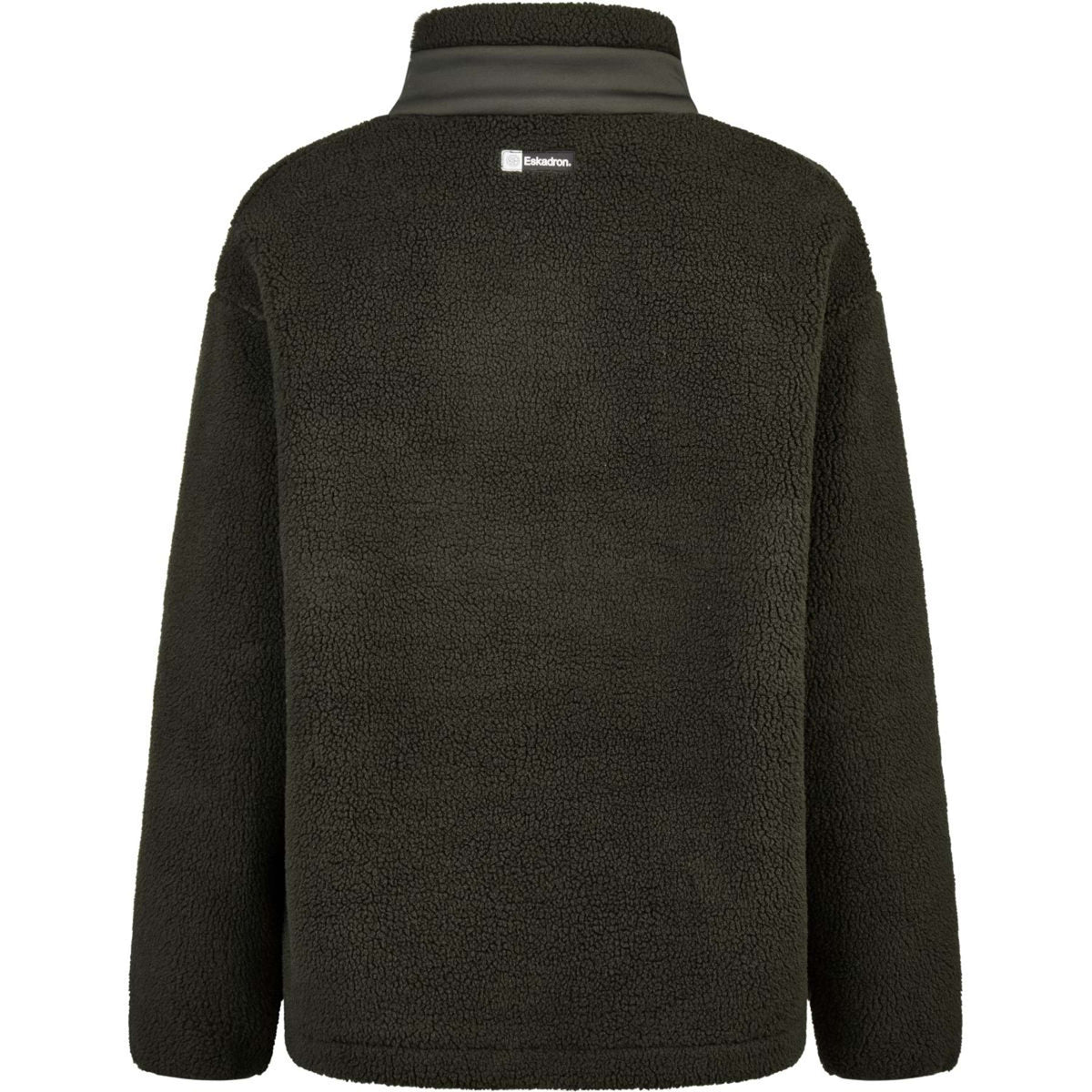 Eskadron Sweater Dynamics Half-Zip Teddy Olive