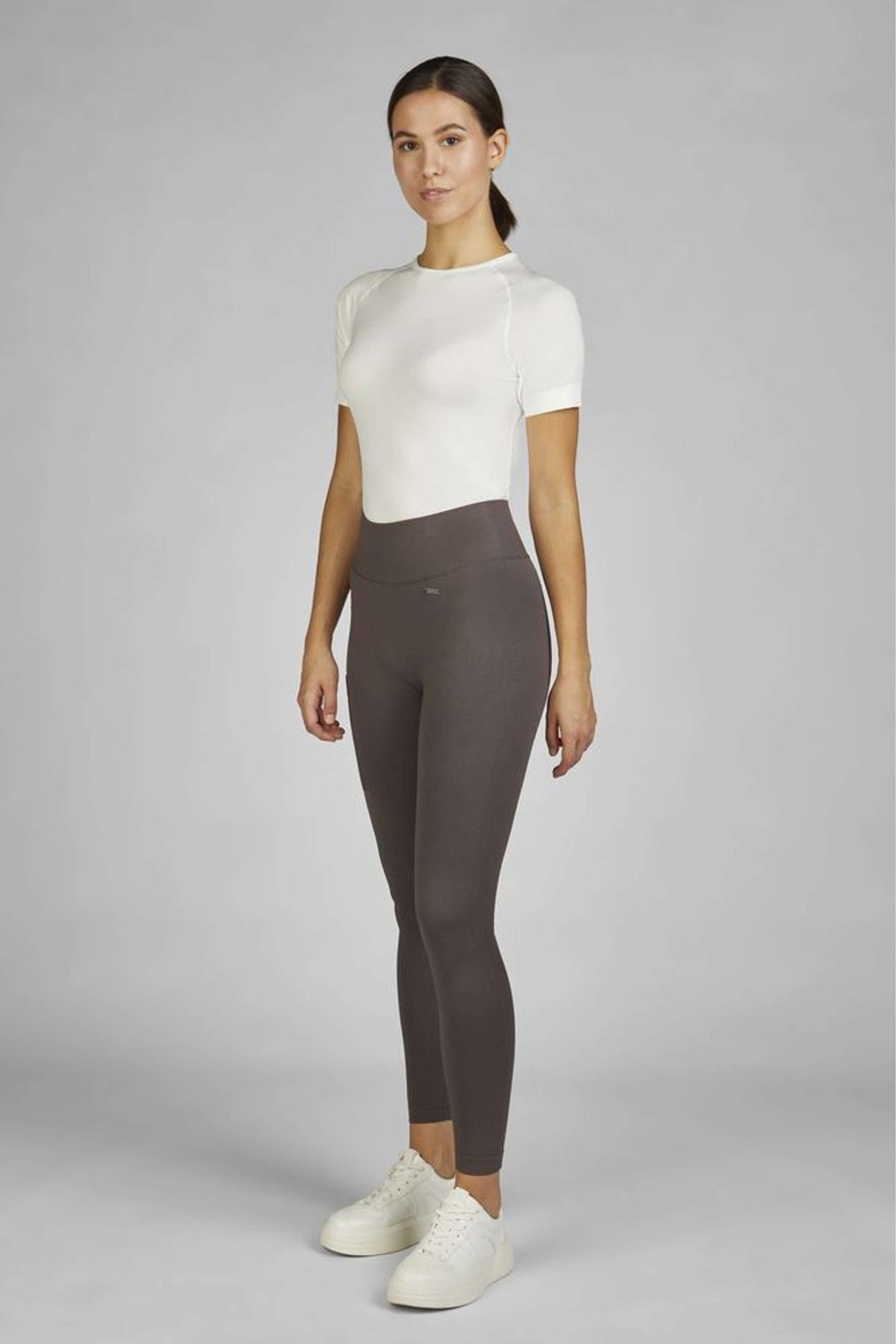 Eskadron Legging d'Équitation Classic Sports Seamless Smoke Taupe