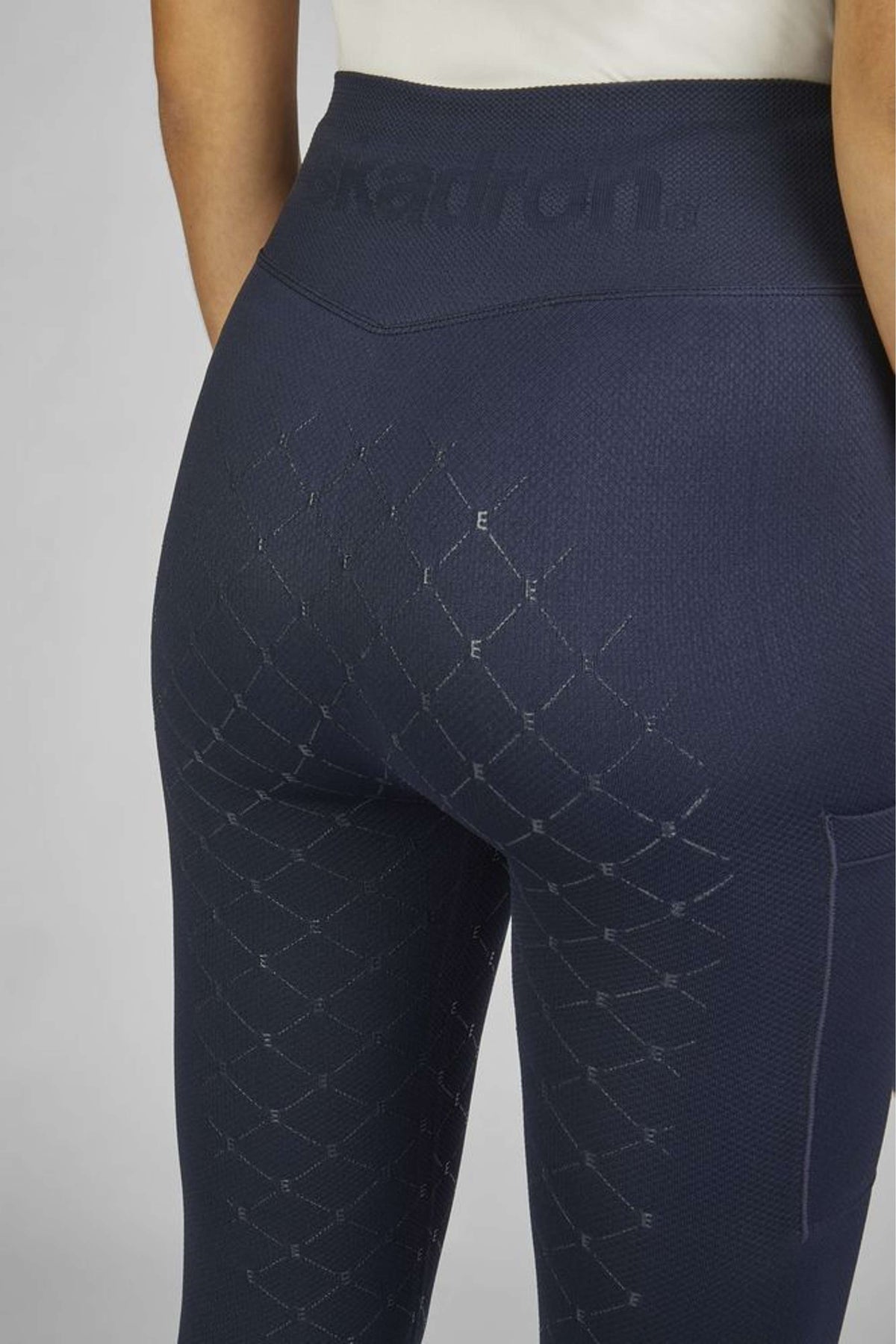 Eskadron Legging d'Équitation Classic Sports Seamless Marin