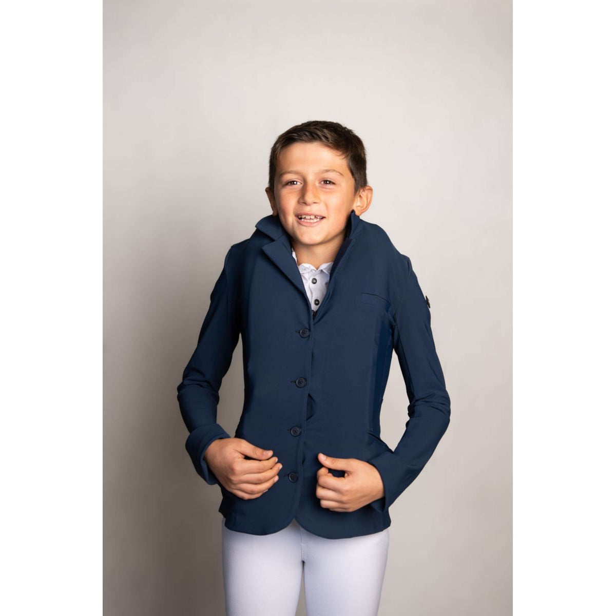 Oscar & Gabrielle Veste de Concours Jessy ZF Enfants Blue Storm