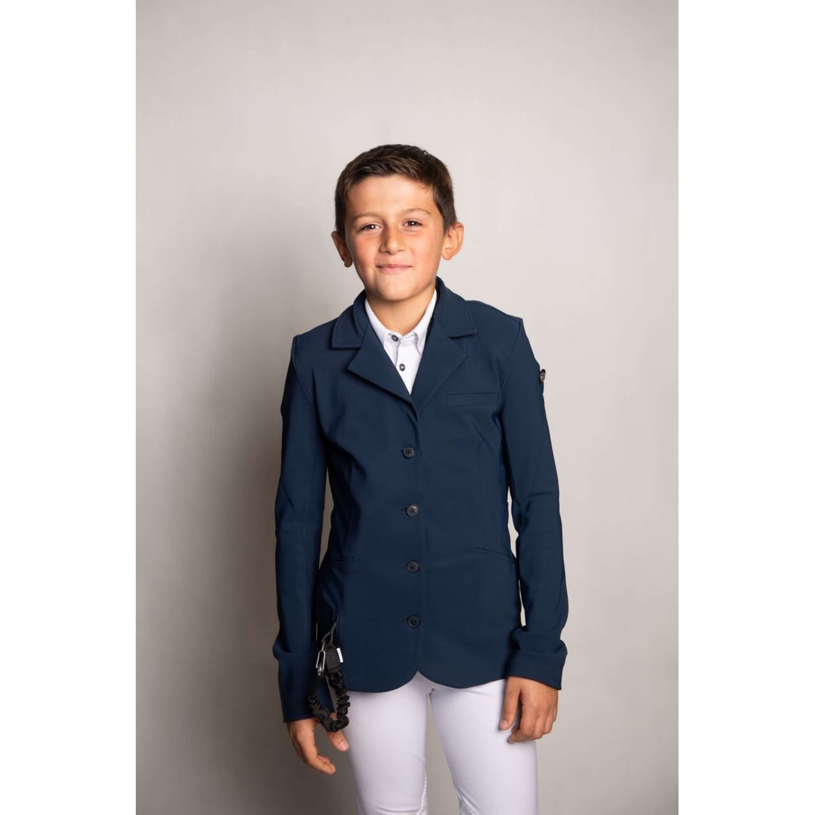 Oscar & Gabrielle Veste de Concours Jessy ZF Enfants Blue Storm