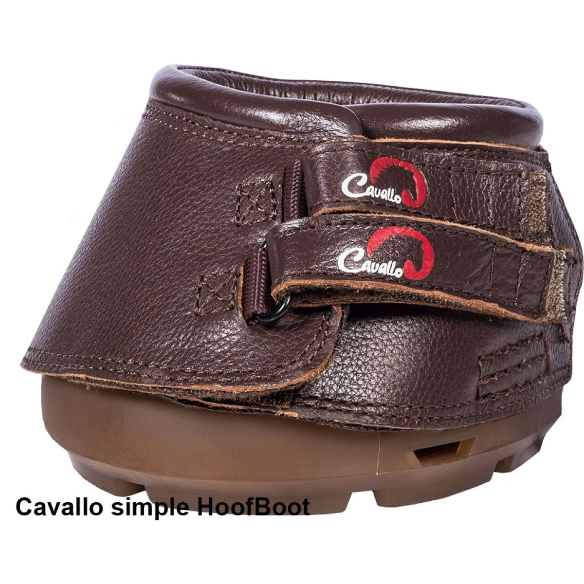 F.R.A. Cavallo Horse & Rider Chaussures pour Cheval Simple Regular Marron